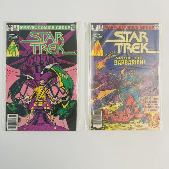Star Trek Marvel Comic Books 6 7 8 10 16 Comics Lot Of 5 - Picture 4 of 7